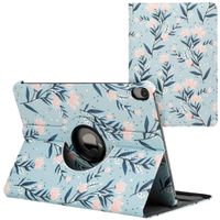 imoshion 360° Draaibare Design Bookcase Apple iPad Air 5 (2022) / Air 4 (2020) - Flowers