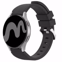 imoshion Flexibel Siliconen bandje  - Universeel 22 mm aansluiting - Zwart