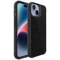 imoshion Rugged Hybrid Carbon Case Apple iPhone 15 - Zwart