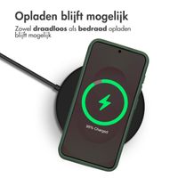 imoshion Camslider Backcover Samsung Galaxy S25 - Donkergroen