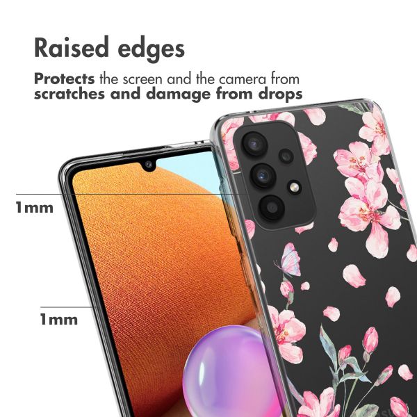 imoshion Design hoesje Samsung Galaxy A33 - Blossom Watercolor