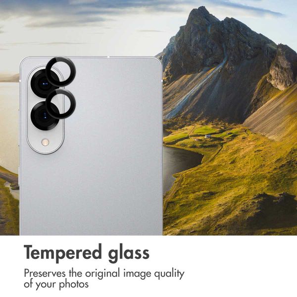 imoshion Camera Protector Glass 2-pack Samsung Galaxy S25 Edge - Transparent
