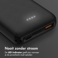 imoshion Compact Powerbank 10.000 mAh - Zwart