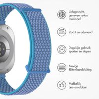 imoshion Nylon bandje Samsung Galaxy Watch 8 (40/44mm) / Classic (46mm) - Marineblauw