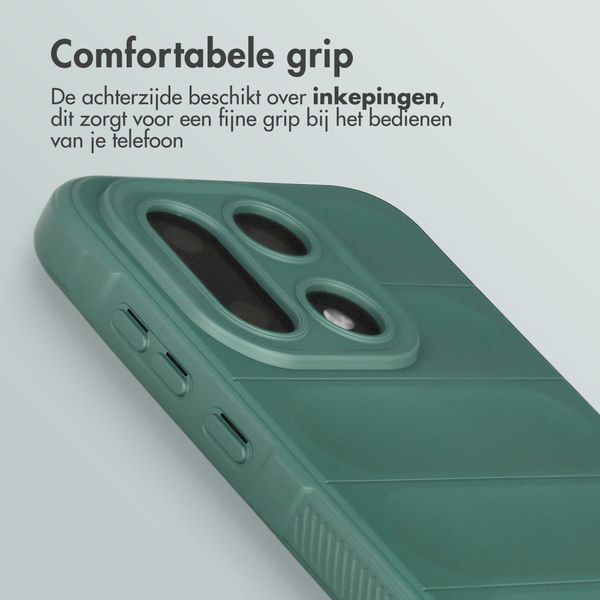 imoshion EasyGrip Backcover OnePlus 15 - Donkergroen