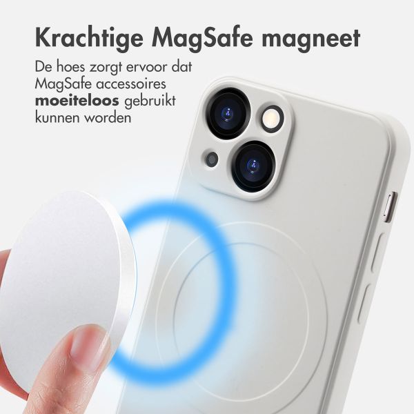 imoshion Color Backcover met MagSafe Apple iPhone 13 Mini - Beige