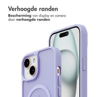 imoshion Color Guard Backcover met MagSafe Apple iPhone 15 - Lila