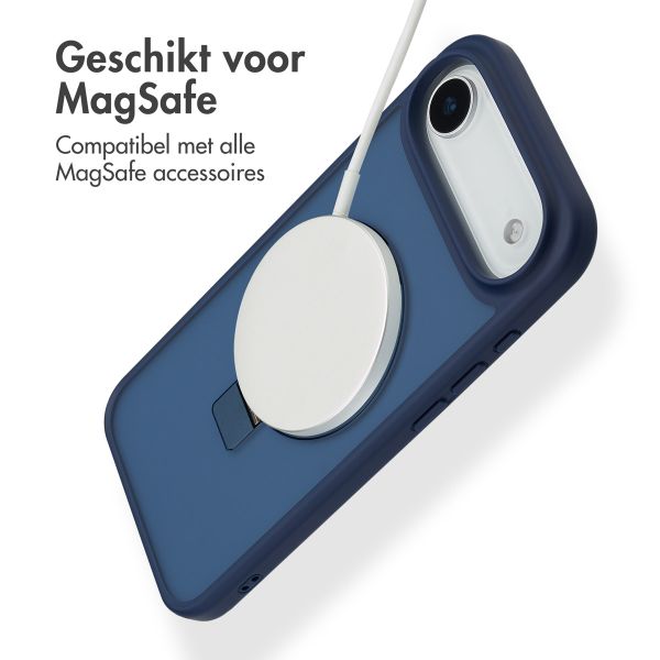 Accezz Ring Stand Backcover met MagSafe Apple iPhone Air - Blauw