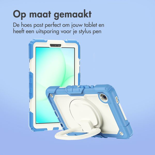 imoshion Rugged Kidsproof Backcover Samsung Galaxy Tab A11 Plus / A9 Plus - Blauw