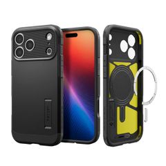 Spigen Tough Armor Backcover MagSafe Apple iPhone 17 Pro - Black