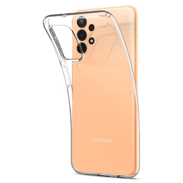 Spigen Liquid Crystal Backcover Samsung Galaxy A13 (4G) - Transparant