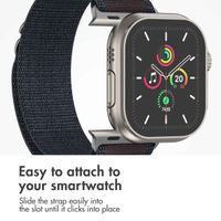 imoshion Nylon Alpine Band Apple Watch | 38/40/41/42 mm - Indigo