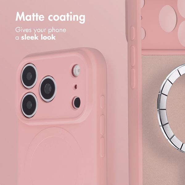 imoshion Colour Case with MagSafe Apple iPhone 18 Pro Max / 17 Pro Max - Light Pink