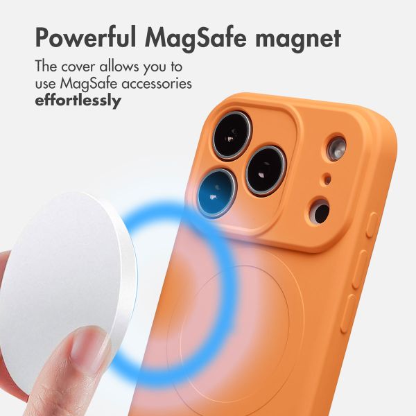 imoshion Colour Back Cover with MagSafe Apple iPhone 17 Pro - Orange