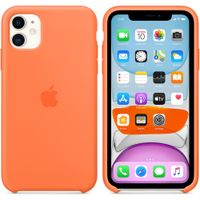 Apple Originele Silicone Backcover Apple iPhone 11 - Vitamin C