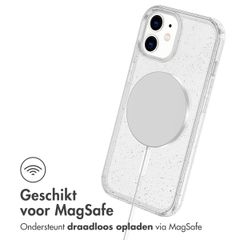 imoshion Sparkle Backcover met MagSafe Apple iPhone 12 (Pro) - Glitter Transparant