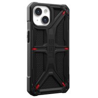 UAG Monarch Backcover iPhone 15 - Kevlar Black