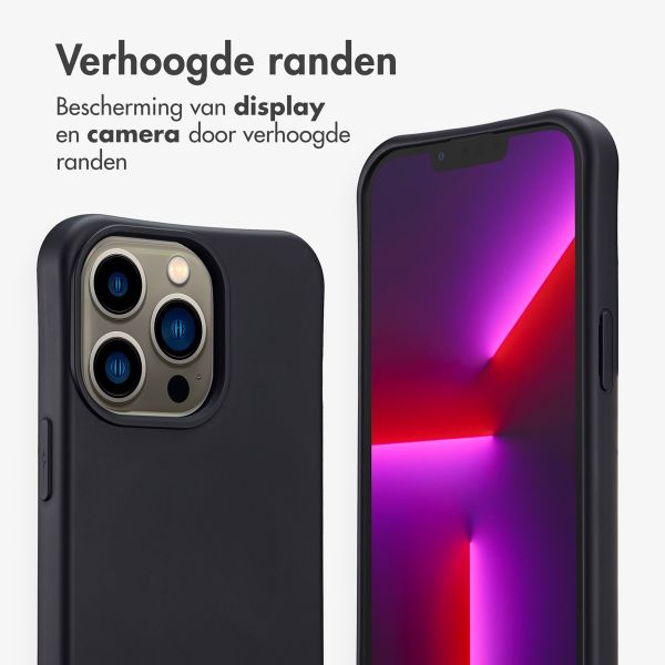 imoshion Color Backcover met afneembaar koord MagSafe Apple iPhone 13 Pro - Zwart