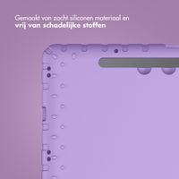 imoshion Kidsproof Backcover met handvat Samsung Galaxy Tab S11 / S9 11.0 inch / S10 Lite / S10 FE / S9 FE 10.9 inch - Lila