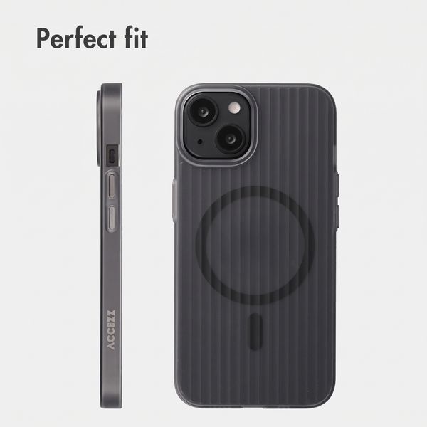Accezz Lite Case with MagSafe | Fluted | Apple iPhone 13 - Grey