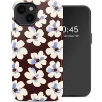 Selencia Vivid Back Cover with MagSafe Apple iPhone 14 - Choco Flower Pop
