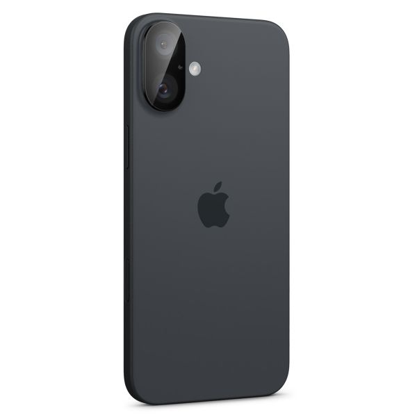 Spigen GLAStR EZ Fit Optik Camera Protector 2 Pack Apple iPhone 16 Plus - Black