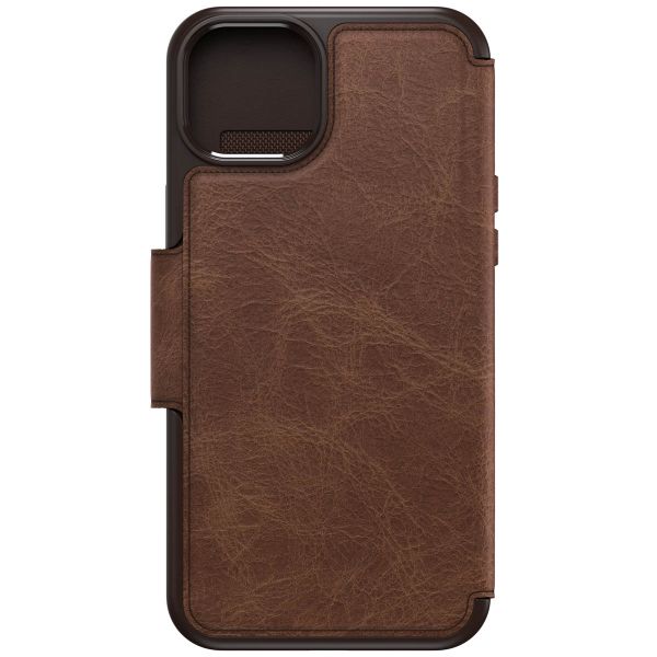 OtterBox Strada Bookcase MagSafe Apple iPhone 15 Plus - Bruin