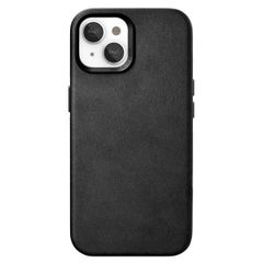 Woodcessories Bio Leather Case MagSafe Apple iPhone 15 - Zwart