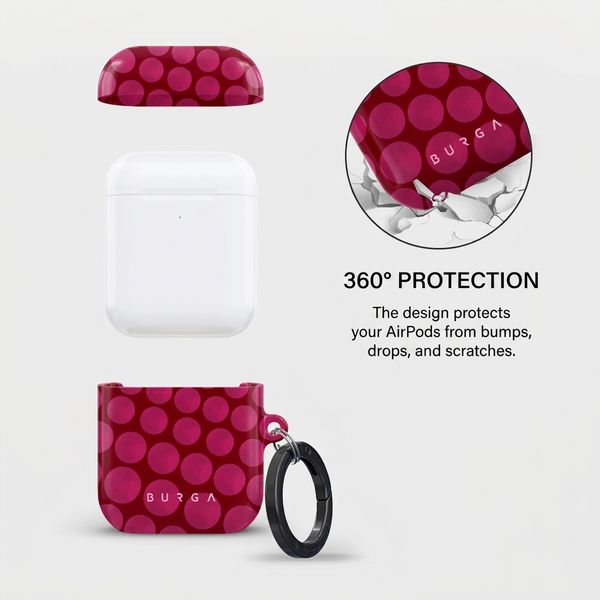 Burga Hard case  Apple AirPods 1 / 2 - Reset Button