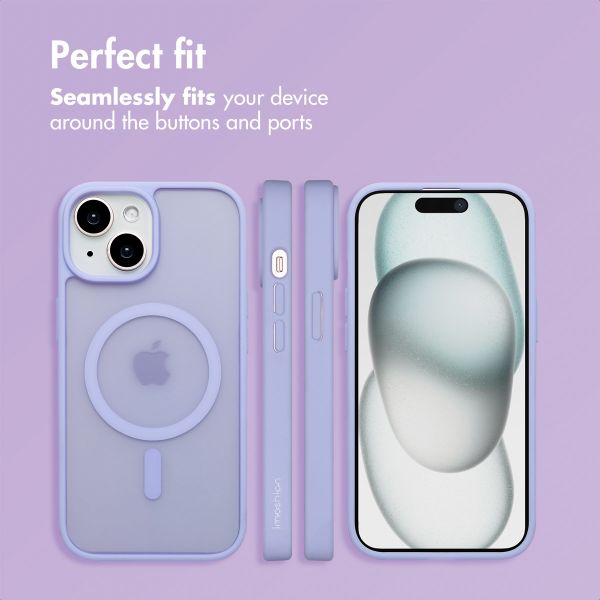 imoshion Colour Guard Back Cover with MagSafe Apple iPhone 15 - Lilac