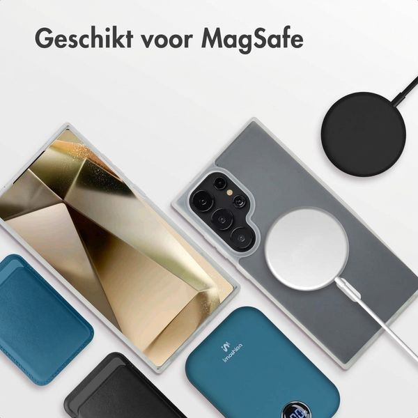 imoshion Color Guard Backcover met MagSafe Samsung Galaxy S24 Ultra - Wit