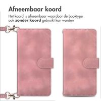 imoshion Bookcase met koord iPhone 12 (Pro) - Roze