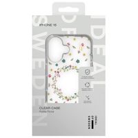 iDeal of Sweden Clear Case iPhone 16 - Petite Floral