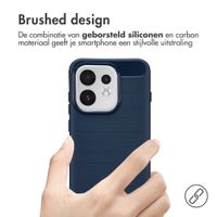 imoshion Brushed Backcover Oppo Reno 16 / 16 Pro - Donkerblauw