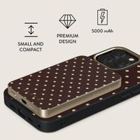 Burga Magnetic Powerbank 5,000 mAh - MagSafe and Qi2 - Sorry Busy / Gold