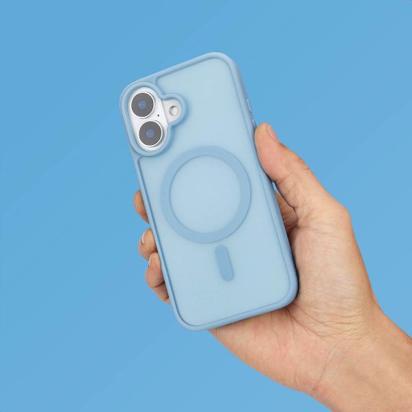 imoshion Colour Guard Back Cover with MagSafe Apple iPhone 16 - Light blue