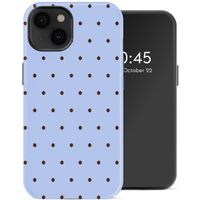 Selencia Vivid Backcover met MagSafe Apple iPhone 14 - Happy Dots Digital Sky