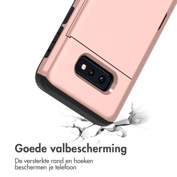 imoshion Backcover met pasjeshouder Samsung Galaxy S10e - Rosé Goud