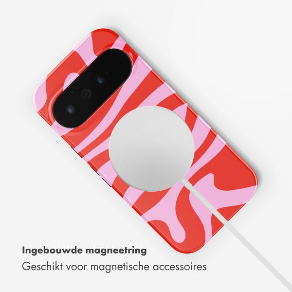 Selencia Vivid Backcover met MagSafe Google Pixel 11 Pro - Dream Swirl Pink