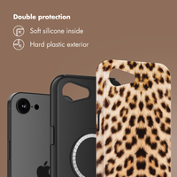 Selencia Vivid Back Cover with MagSafe Apple iPhone 17e / 16e - Wild Leo