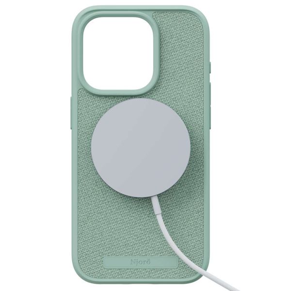 Njorð Collections Fabric MagSafe Case iPhone 15 Pro - Turquoise