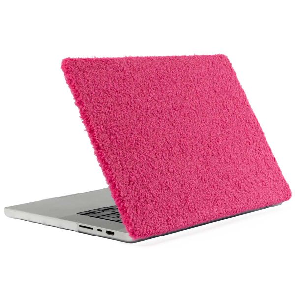 imoshion Teddy Hard Cover MacBook Pro 14 inch (2021 / 2023 M3 chip / 2024 M4 chip) - A2442 / A2779 / A2918 / A3112 / A3185 / A3401 - Hot Pink