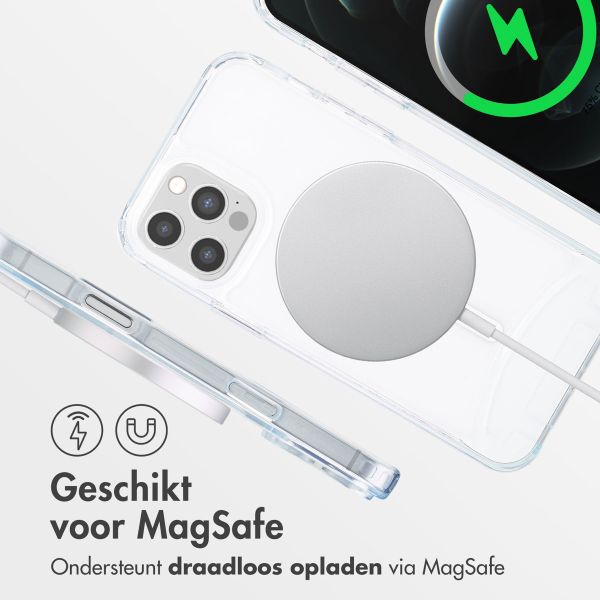 imoshion MagSafe Backcover met afneembaar koord iPhone 12 Pro Max - Transparant