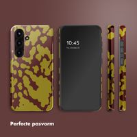 Selencia Vivid Backcover met MagSafe Samsung Galaxy S25 - Moo'd Olive Dust