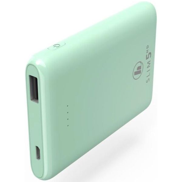 Hama Power Pack Slim - Powerbank - 5000 mAh - Groen