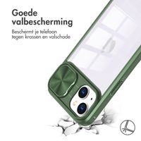 imoshion Camslider Backcover Apple iPhone 13 - Donkergroen