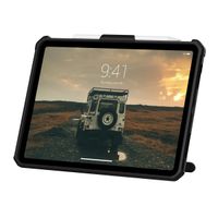 UAG Scout back cover with kickstand and hand strap Apple iPad 11 (2025) 11 inch A16 / iPad 10 (2022) 10.9 inch - Black