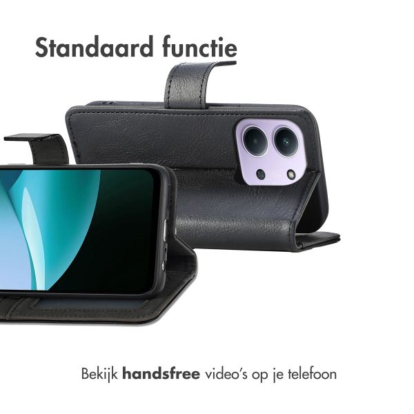 imoshion Luxe Bookcase Xiaomi Redmi 15C (5G) - Zwart