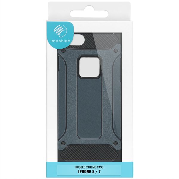 imoshion Rugged Xtreme Backcover iPhone 8 / 7 - Donkerblauw