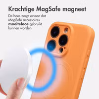 imoshion Color Backcover met MagSafe Apple iPhone 16 Pro - Neon Orange